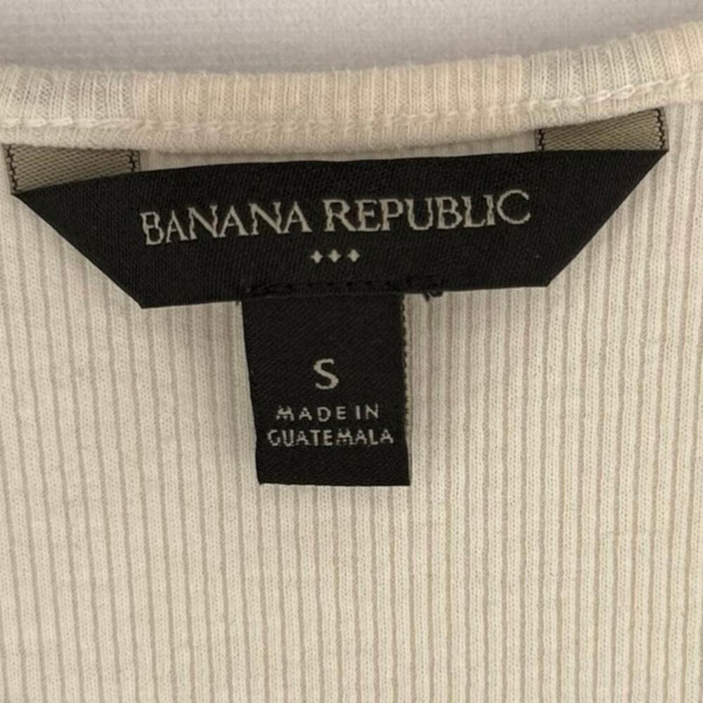 Banana Republic Ribbed Racer Tank Size S - Picture 4 of 4